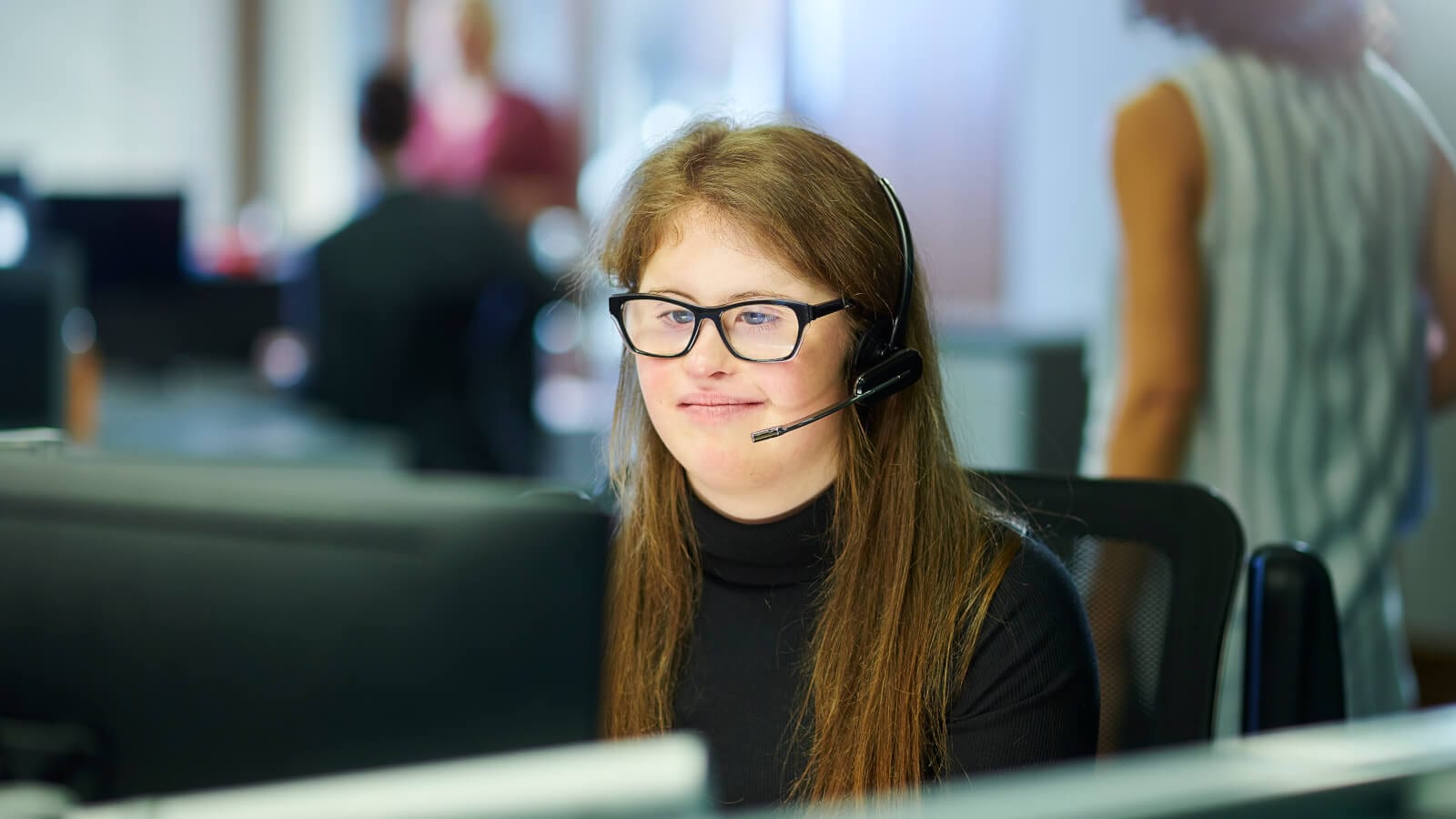 Woman in the office