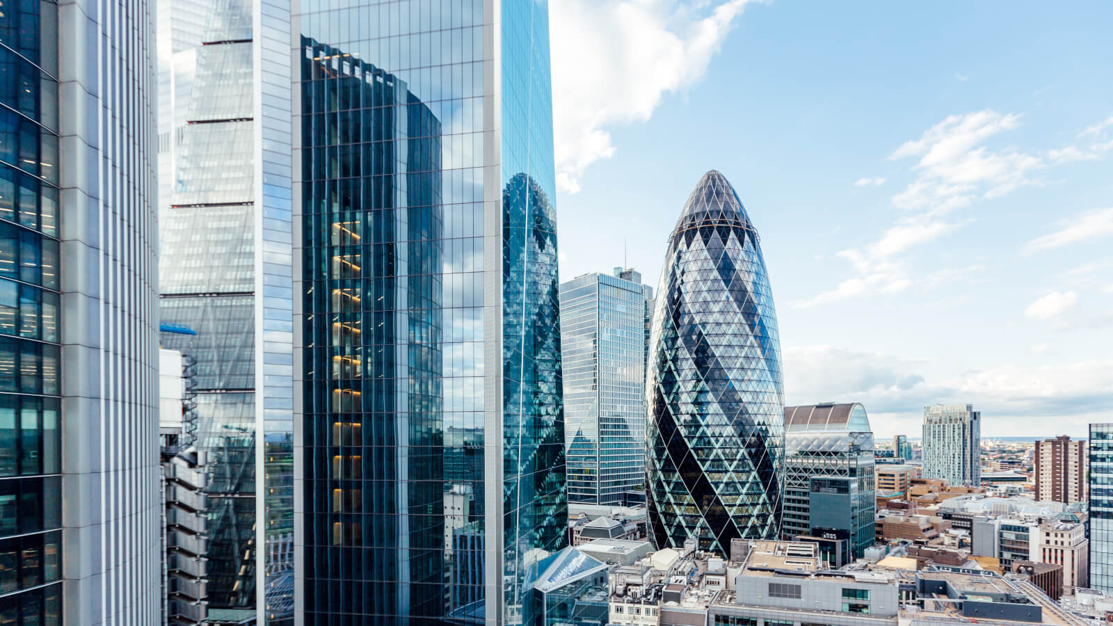 London urban skyline