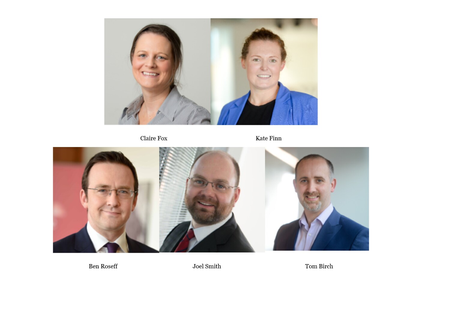 PwC announce the appointment of five new partners across its Northern